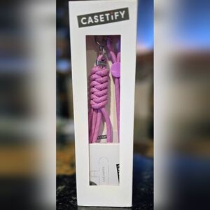 Casetify Purple Phone Lanyard
